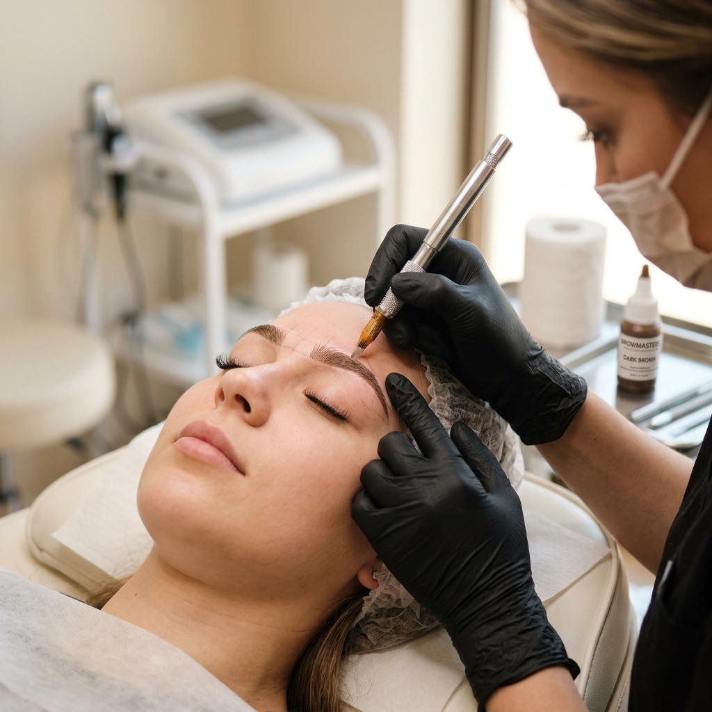 Permanentní make-up detail
